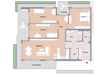 Großzügige 4-Zimmerwohnung in Neubauprojekt in Graz-Puntigam!