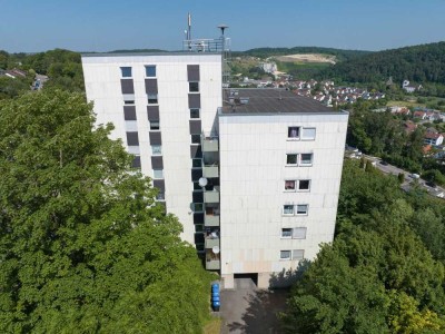 Sanierte 1-Zi.-Whg. mit Balkon in Blaustein