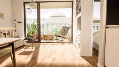 Kompakt und komfortabel: 1,5 Zimmer mit moderner Einbauküche / Neubau / 2 Zimmer möglich /