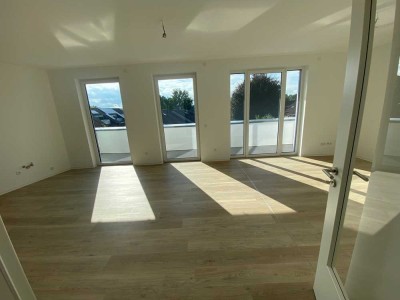 Helle 4-Zimmer Penthouse-Wohnung mit Balkon in Ostbevern