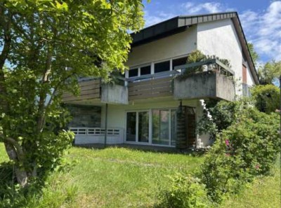 Helle 3-Zimmer-Gartengeschosswohnung mit Terrasse in schöner Halbhöhenlage in Lichtenwald-Hegenlohe