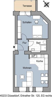 Traumwohnung! Erstbezug nach Kernsanierung - Erdgeschosswohnung mit Terrasse!