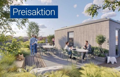 Aktionspreis - Neue Stadtwohnungen mit Dachgarten nahe Prenzlauer Berg