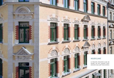 Kernsan. Wohnung in Leipzig + Balkon + KfW-Effizienzhaus 115 * provisionsfrei!