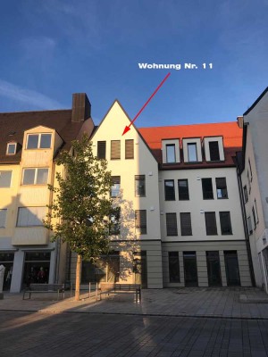 Stilvolle, neuwertige 2-Zimmer-Wohnung mit Einbauküche in Schrobenhausen Stadtmitte.