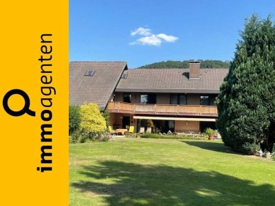Wohnen mit Weitblick – Einfamilienhaus mit Pool, Sauna und zusätzlichem Baugrundstück