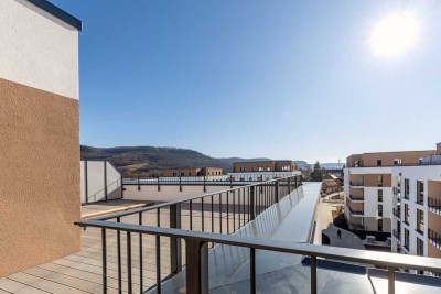 Einzigartige 4-Zimmer Neubau-Dachgeschosswohnung mit Blick über Jena