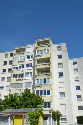 2-Zimmer-Eigentumswohnung mit Balkon und tollem Ausblick über Wolfsburg