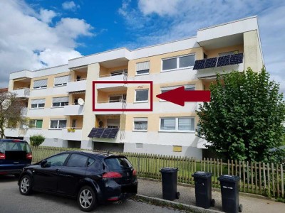 *provisionsfrei und sofort frei* - helle 2 Zi. Wohnung mit Loggia in Leipheim zu verkaufen