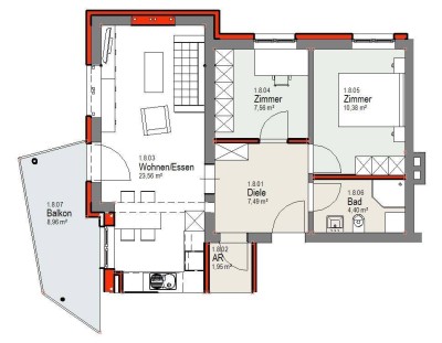 Wohnung in sonniger Traumlage zu vermieten
