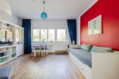 Helle Maisonette mit Terrasse und Gartenanteil