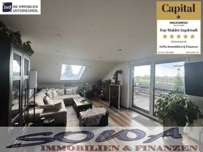 Kapitalanleger gesucht - Hochwertige 3 Zimmer Wohnung mit Balkon und Garten in Rennertshofen - Tr...