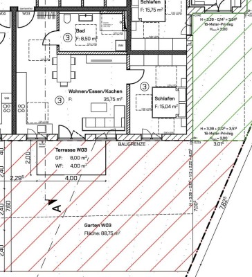 Neubau - Moderne 2-Zimmer-Wohnung mit Garten