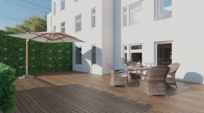 Kernsanierte Wohnung mit großer Terrasse  -provisionsfrei-