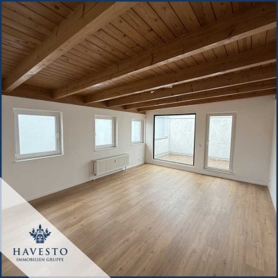 Wunderschöne lichtdurchflutete Dachgeschosswohnung mit großzügiger Dachterrasse!