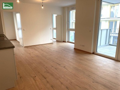 Wohnen im Neubau-Viertel nahe Kagraner Platz und Gewerbepark Stadlau!