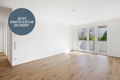 PROVISIONSFREI! Bezugsfertige 3-Zimmer-Wohnung mit viel Licht und Gemütlichkeit | privater Balkon