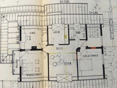 Schöne, helle 4-Zi-DG-Wohnung, 82qm