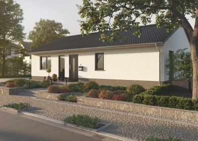 Ein Bungalow für die Zukunft: Leben und Wohlfühlen in Jüterbog - Bungalow 100