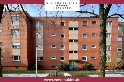 Modernisierte drei-Zimmer-Wohnung mit Balkon!