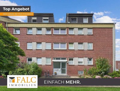 3-Zimmer-Wohnung mit Loggia und zwei Stellplätzen in ordentlicher Eigentümergemeinschaft !!