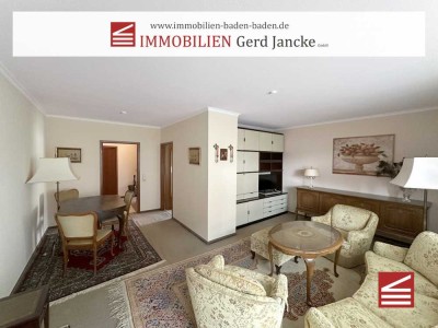 Baden-Baden, sehr gut geschnittene Zwei-Zimmer-Wohnung mit Balkon, Aufzug & TG-Stellplatz!