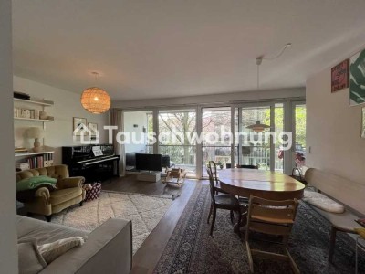 Tauschwohnung: Toller Schnitt, riesiger Balkon mit Blick ins Grüne