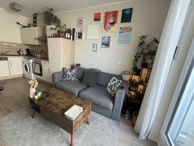 Stilvolle 1-Zimmer-Wohnung mit Terrasse und EBK in Gießen