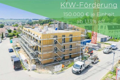 Whg 21 - KFW 40 QNG - Nachhaltigkeit trifft Moderne - Wegweisendes Gebäudekonzept für die Zukunft
