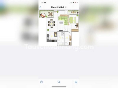 Tauschwohnung: Suche günstige Wohnhung biete Wohnung mit zwei Balkonen