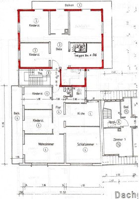 Exklusive 5 Zi.-Wohnung auf 2 Etagen zu vermieten