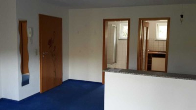 Vollständig renovierte 1-Zimmer-Terrassenwohnung mit EBK in Marktrodach