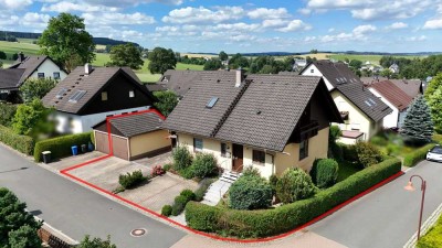 Tolles 2-Familienhaus mit Einliegerwohnung in TOP Zustand in ruhiger Wohnsiedlung in Zwönitz