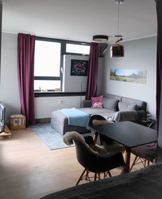 1-Zimmer Wohnung mit Balkon im 12. OG in Darmstadt-Kranichstein