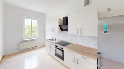 Für gemeinsame Kochabende - 2-Raum-Wohnung mit Einbauküche