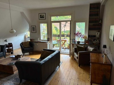 Exklusive 6-Zimmer-Maisonette-Wohnung mit 2 Balkonen im Philosophenviertel, Hannover