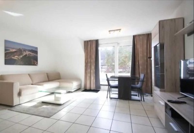 Möbiliertes Studio-Appartment mit Balkon und Einbauküche in Essen