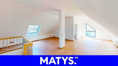Herne / Wanne-Eickel | Erstbezug-Exklusive Maisonette-Wohnung mit Balkon