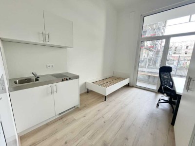 N-Johannis ! Möblierte 1-ZW, 22 m² kleine Terrasse, Pantryküche