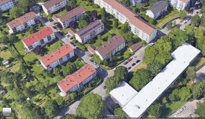2,5 bis 3-Zimmer-Wohnung mit zwei Balkonen in Stuttgart-Degerloch provisionsfrei