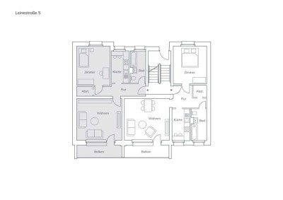 Gemütliche 2 Zimmerwohnung in ruhiger Lage
