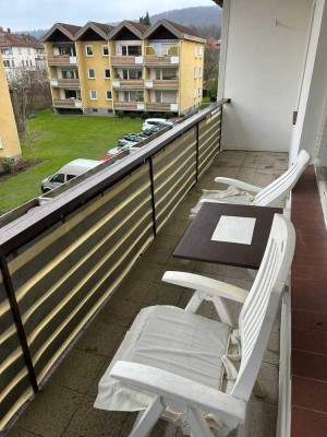 Zentrumsnah und ruhig: Helle 2-Zimmer Wohnung mit Balkon in Bad Pyrmont