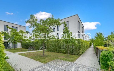 Design-Wohnen im Erdgeschoss: 2 Zimmer & Gartentraum