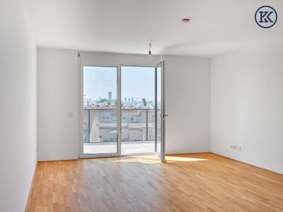 "4-Zimmer Anlegerwohnung im 6. Stock mit Balkon -