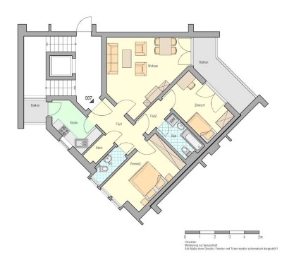 WWS- Familiengerechte Wohnung in sehr zentraler Lage mit WBS -