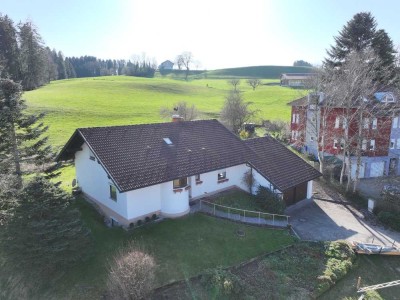 Freistehendes Einfamilienhaus mit Panoramablick in Heimenkirch