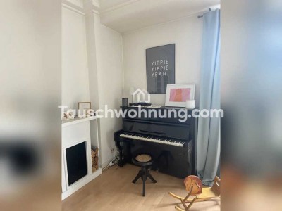 Tauschwohnung: Schöne Altbauwohnung mit Wohnküche und Balkon
