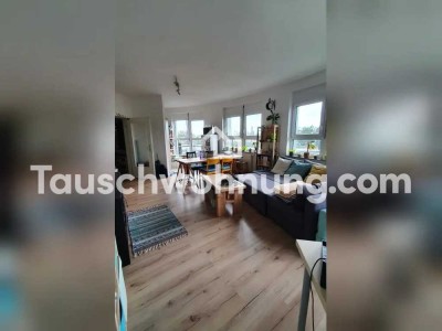 Tauschwohnung: Tolle 2-Raumwohnung mit riesiger Dachterrasse