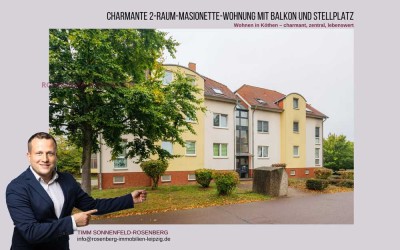 Charmante 2-Raum-Masionettewohnung mit Balkon in Köthen