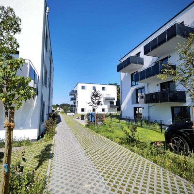 Neubau- 3-ZKB mit Ankleidezimmer/ ca.115m²/ Einbauküche + TG